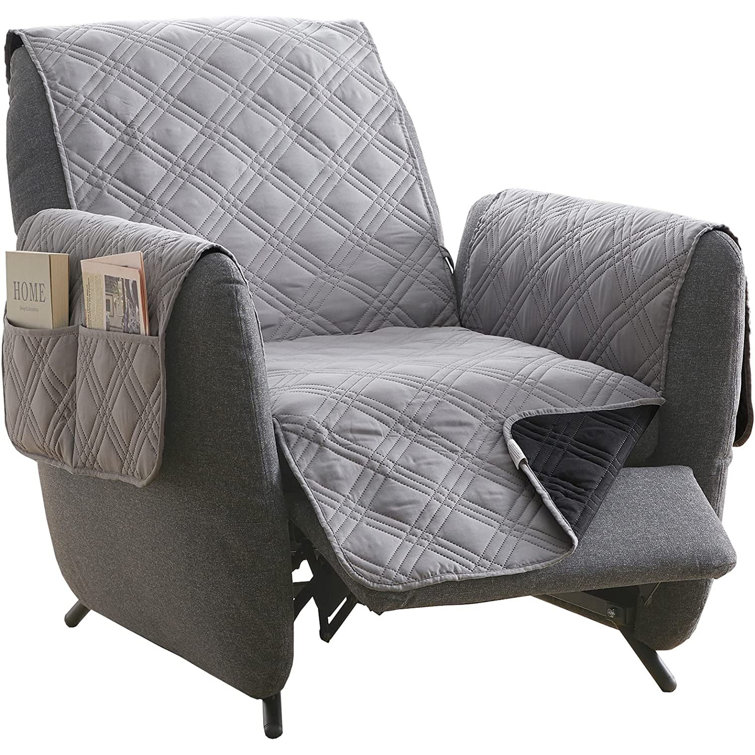 Fabric best sale recliner covers